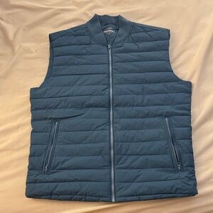 Weatherproof Men's Quilted Blue Vest